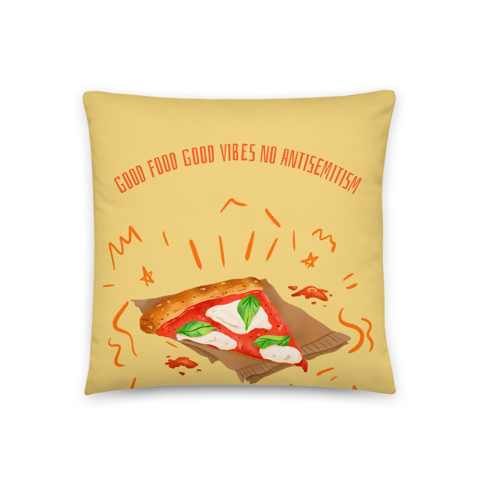 Mealtime Without Antisemitism | Pillow Case