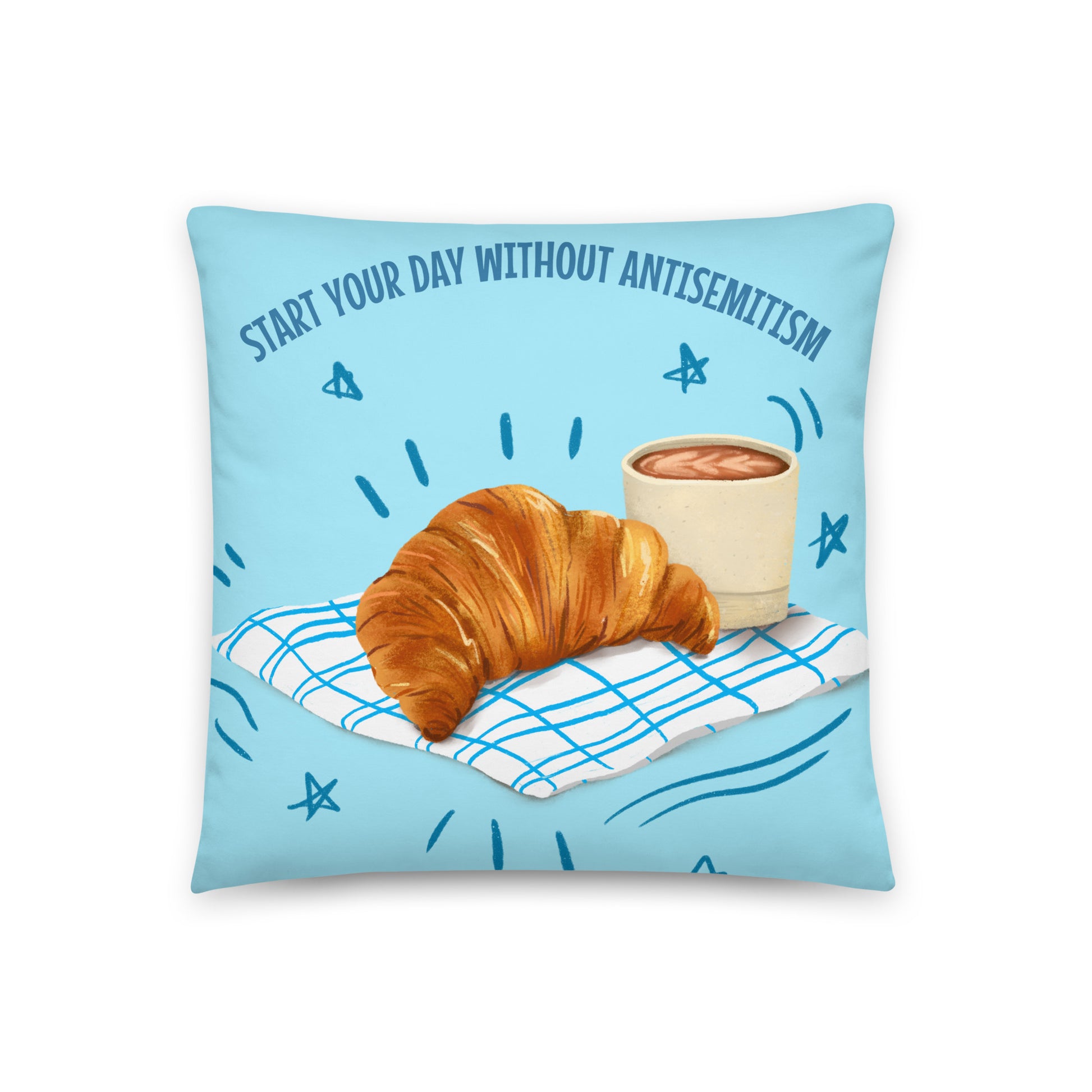 Mealtime Without Antisemitism | Pillow Case
