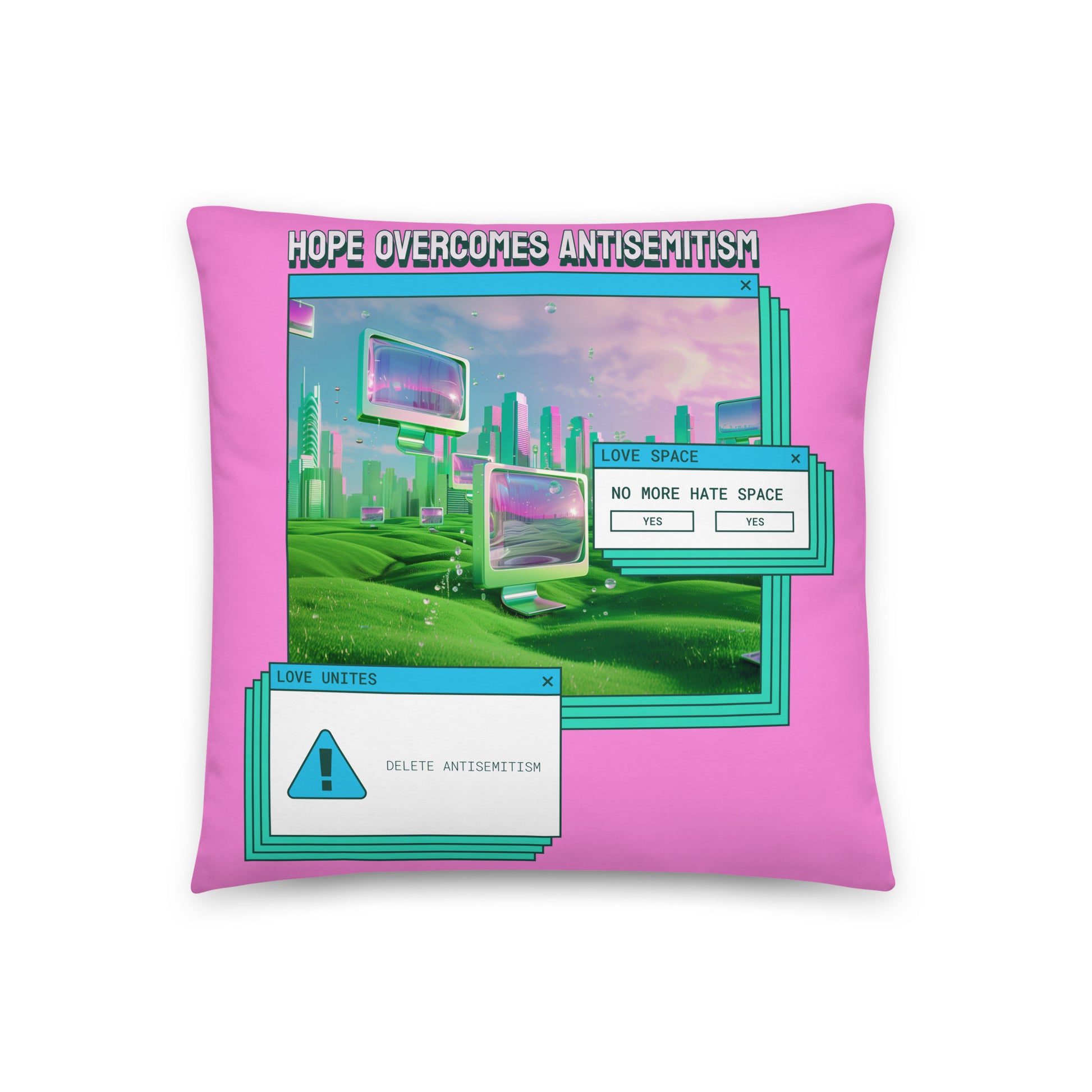 A Colorful Dream | Antisemitism | Pillow Case
