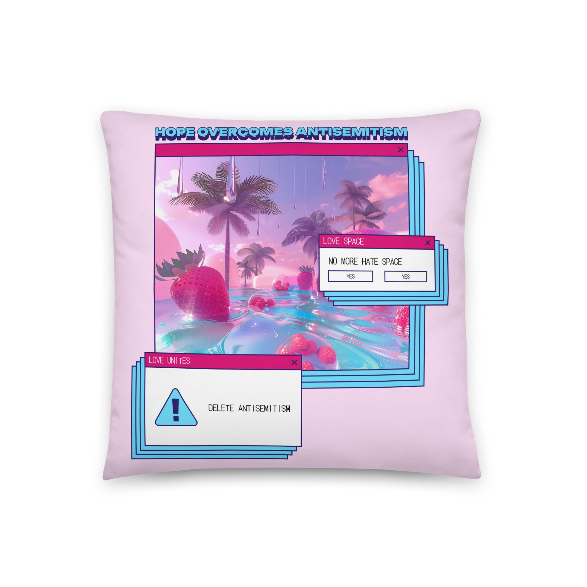 A Colorful Dream | Antisemitism | Pillow Case