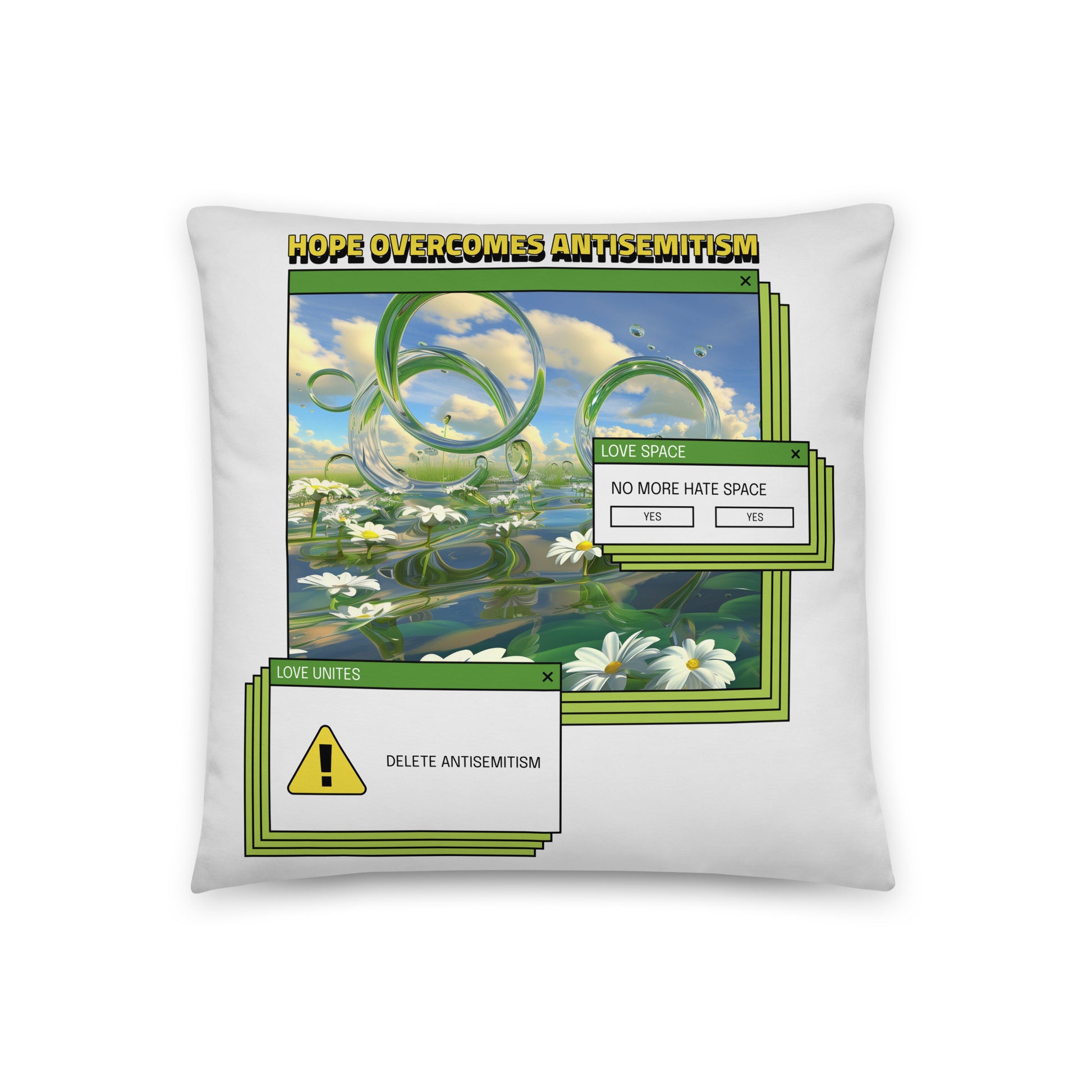 A Colorful Dream | Antisemitism | Pillow Case