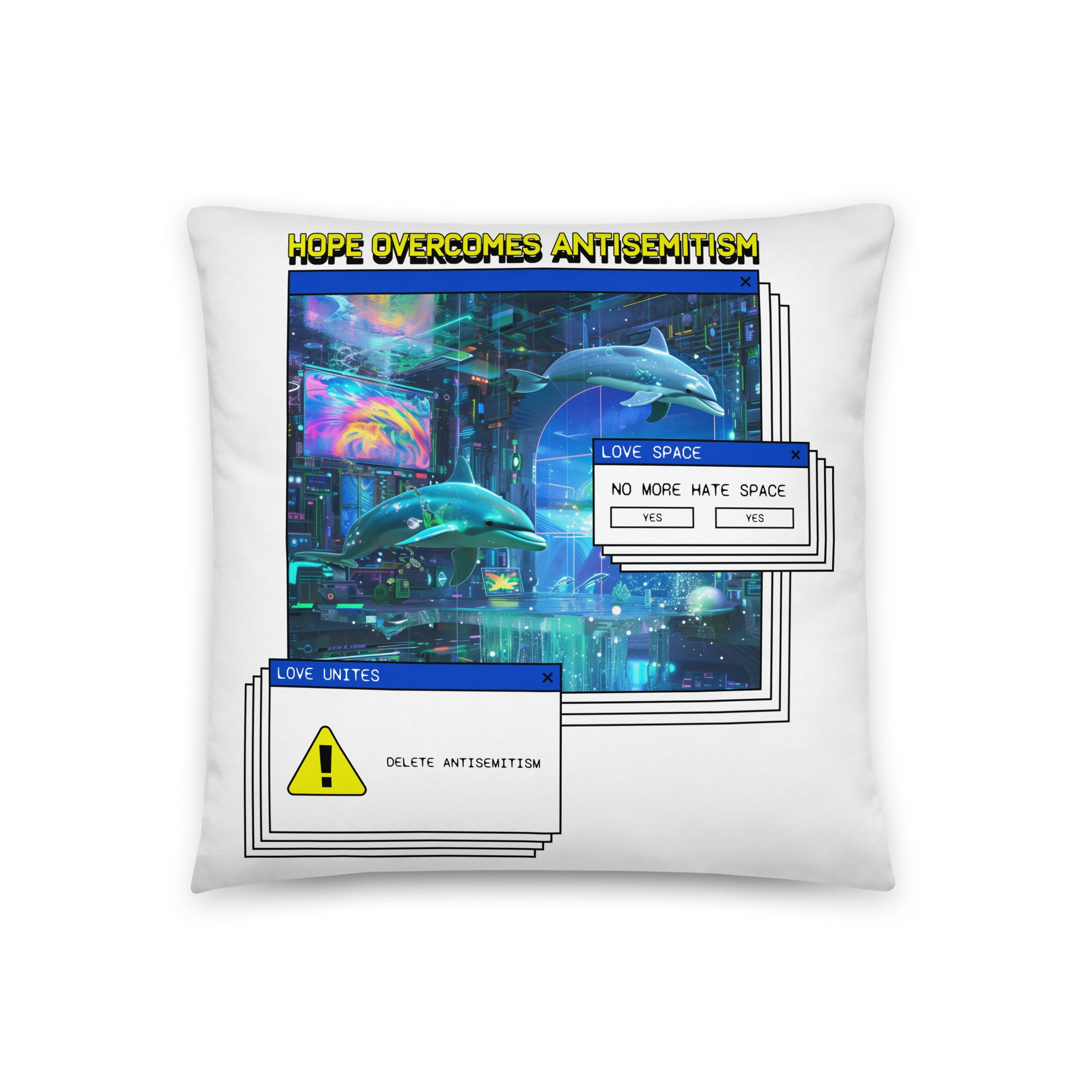 A Colorful Dream | Antisemitism | Pillow Case