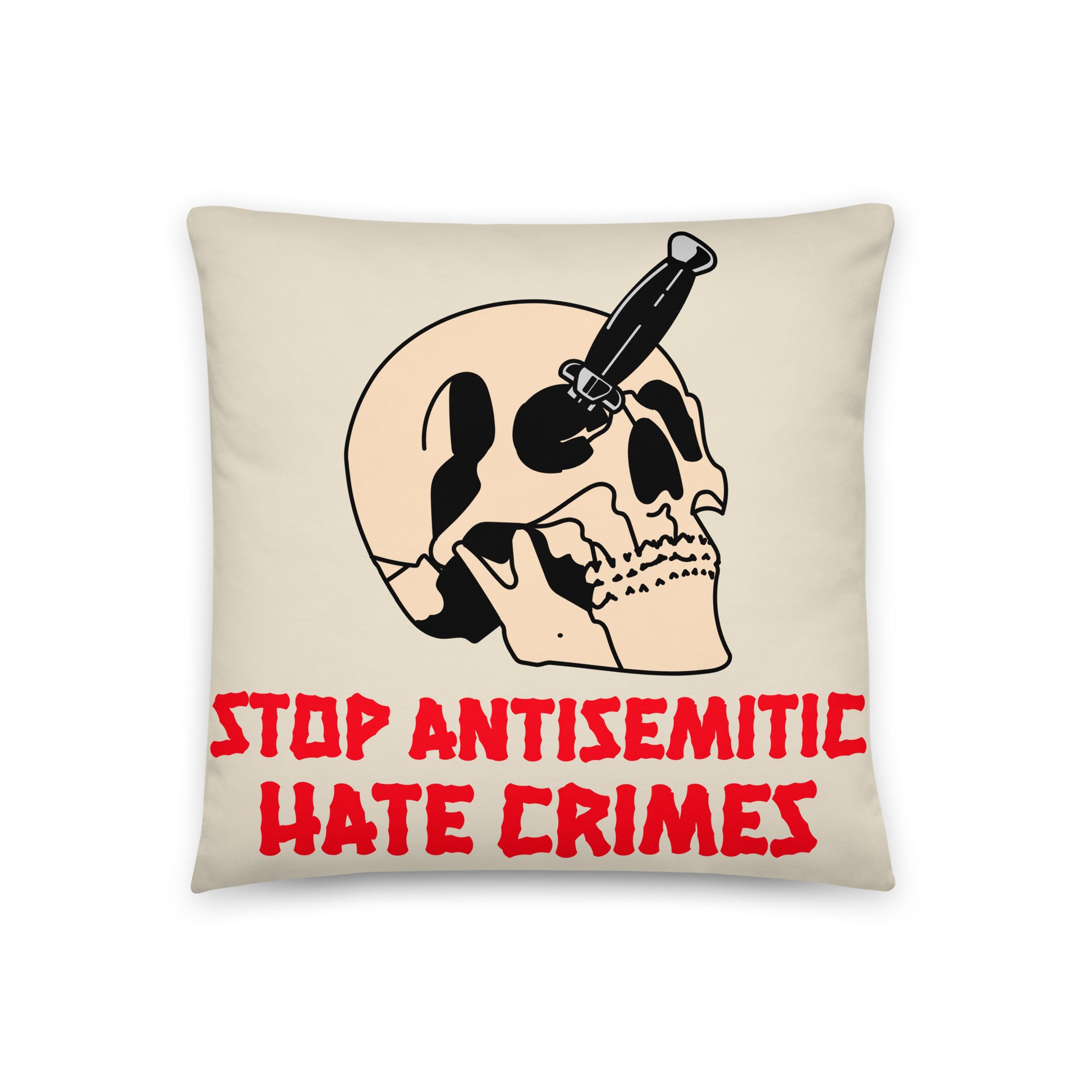 Antisemitic Hate Crimes | Pillow Case