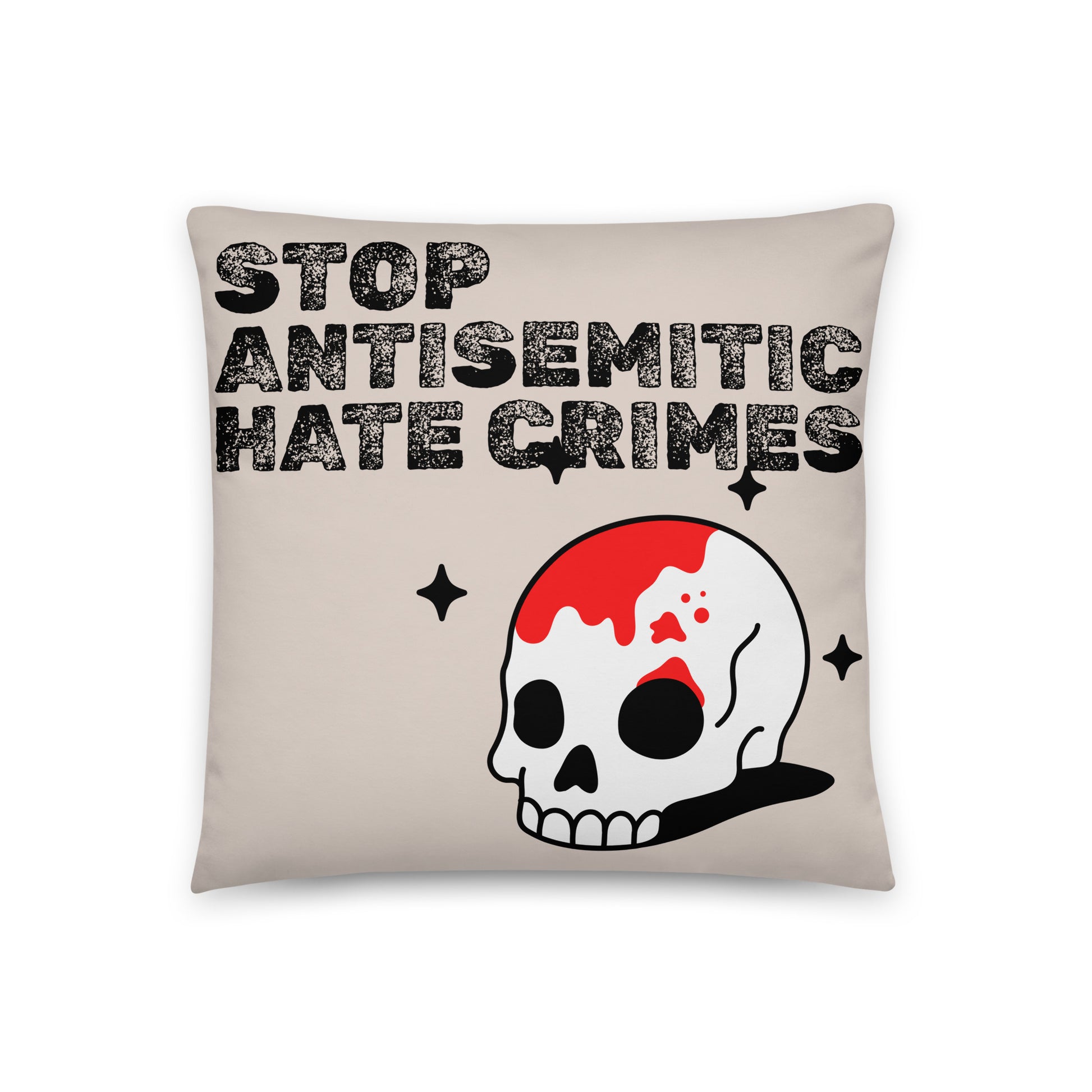 Antisemitic Hate Crimes | Pillow Case
