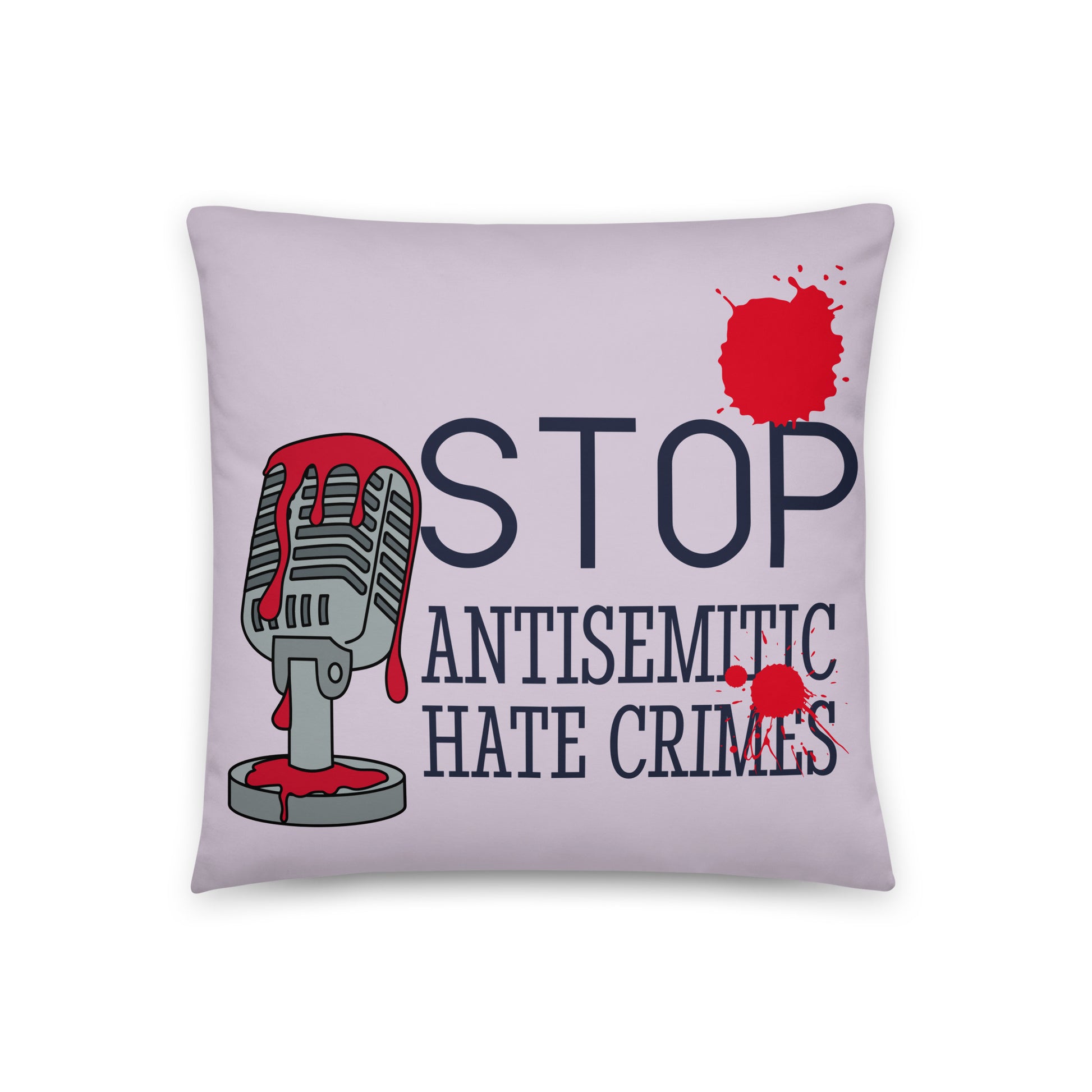 Antisemitic Hate Crimes | Pillow Case
