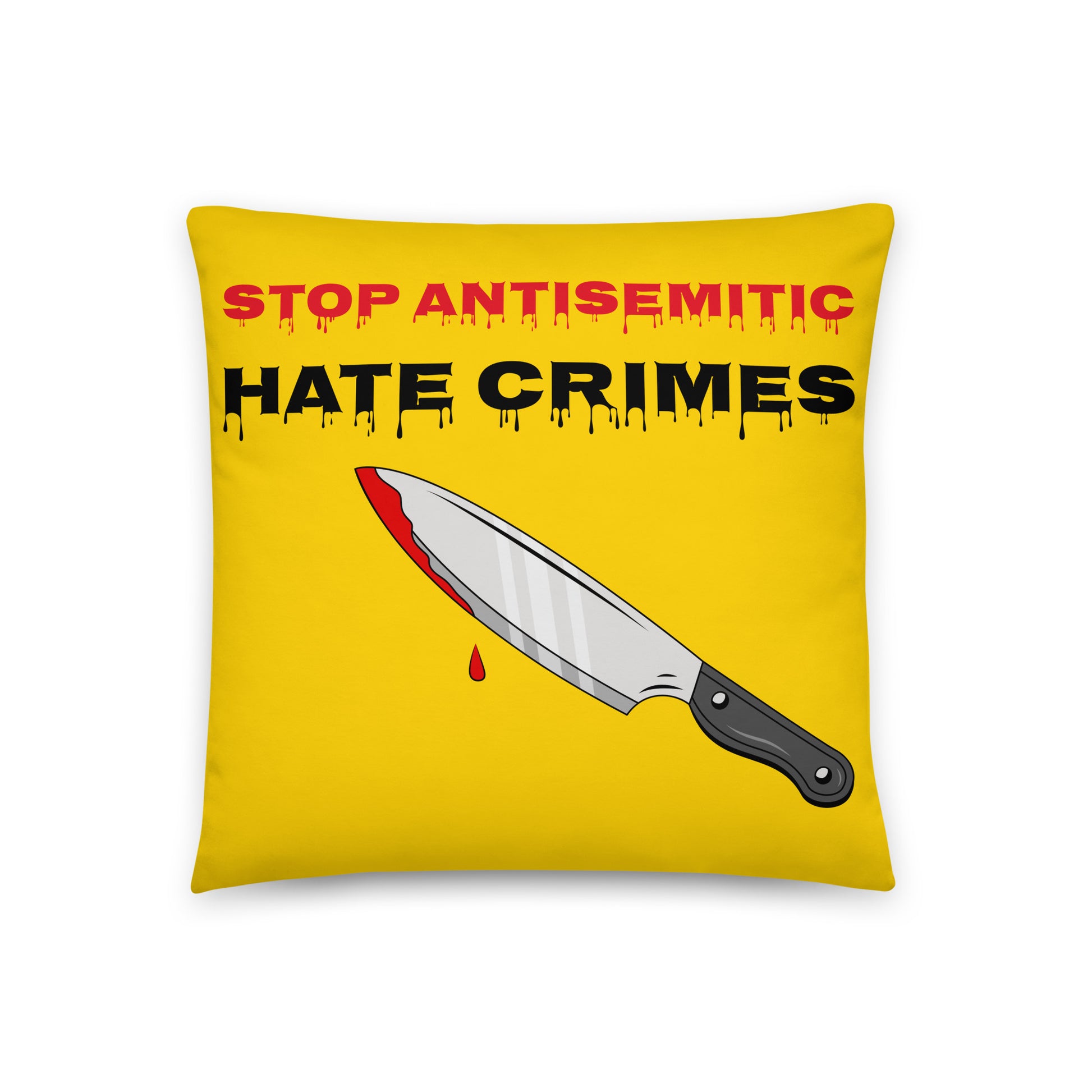 Antisemitic Hate Crimes | Pillow Case