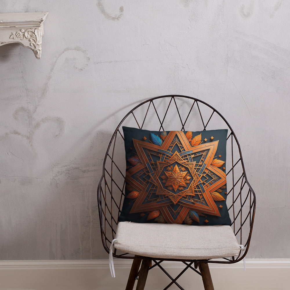Vibrant Song | Star of David | Pillow Case