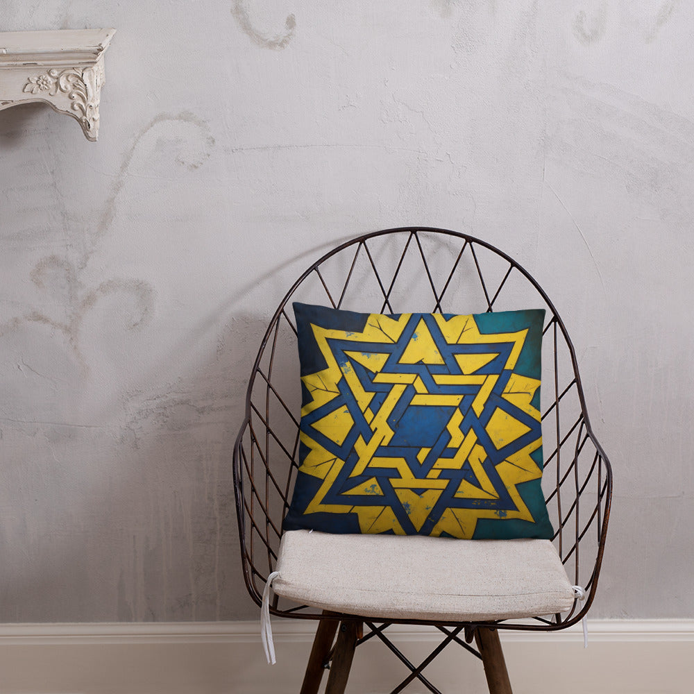 Brave Honor | Star of David | Pillow Case