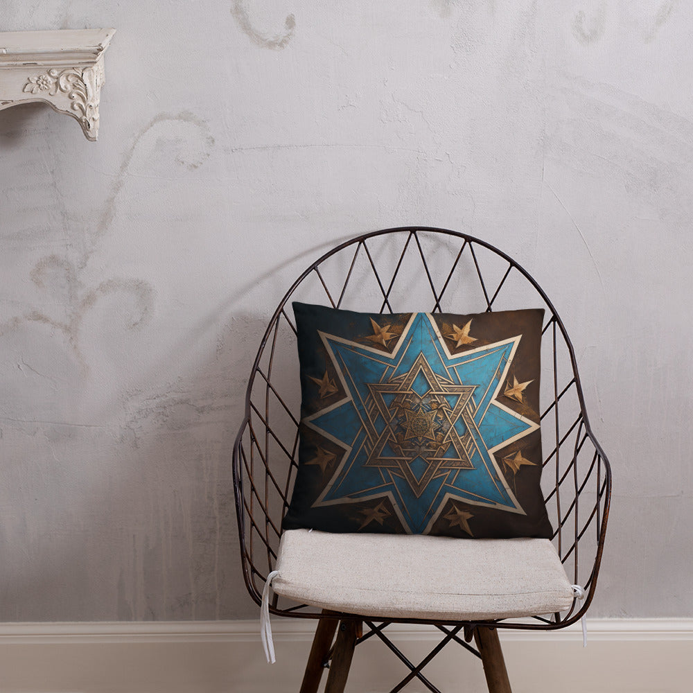 Brave Honor | Star of David | Pillow Case
