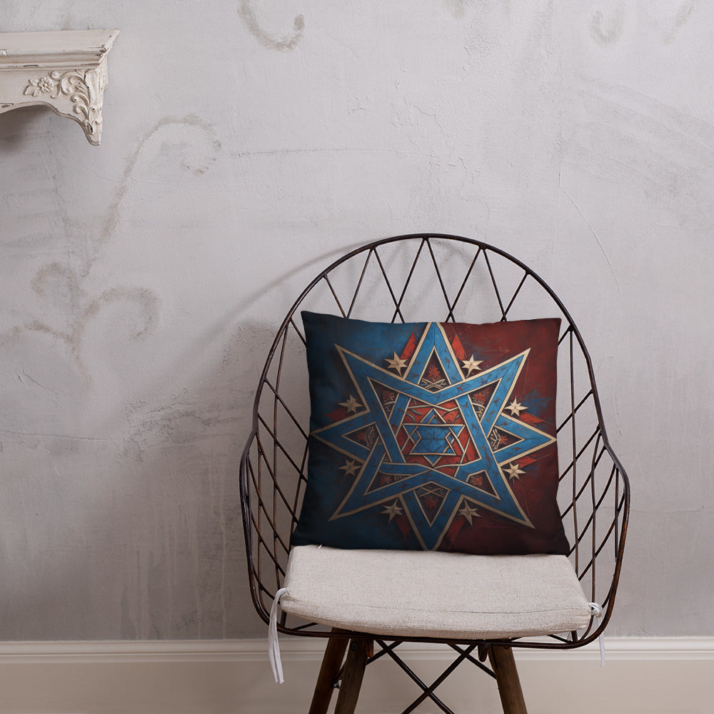 Brave Honor | Star of David | Pillow Case