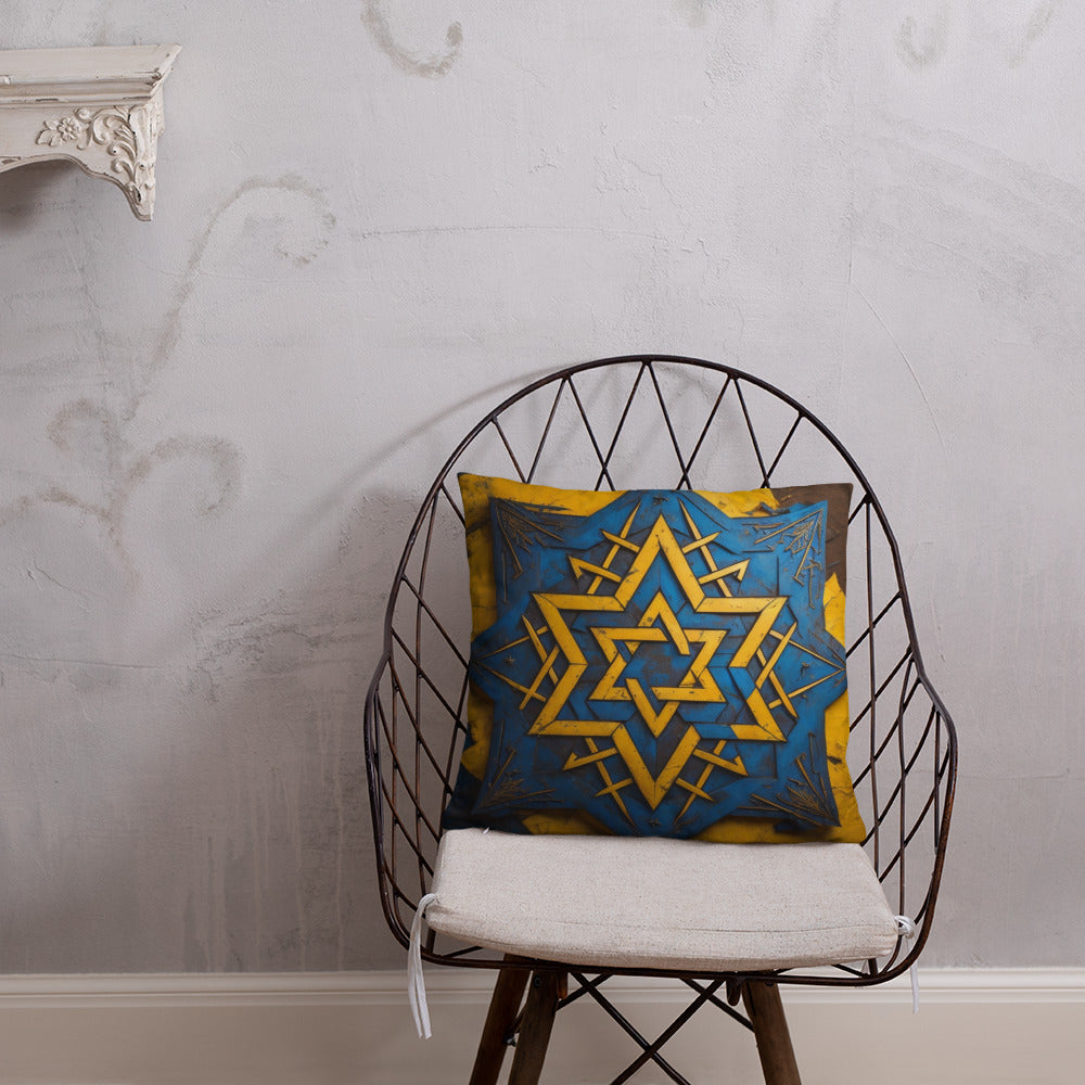 Brave Honor | Star of David | Pillow Case
