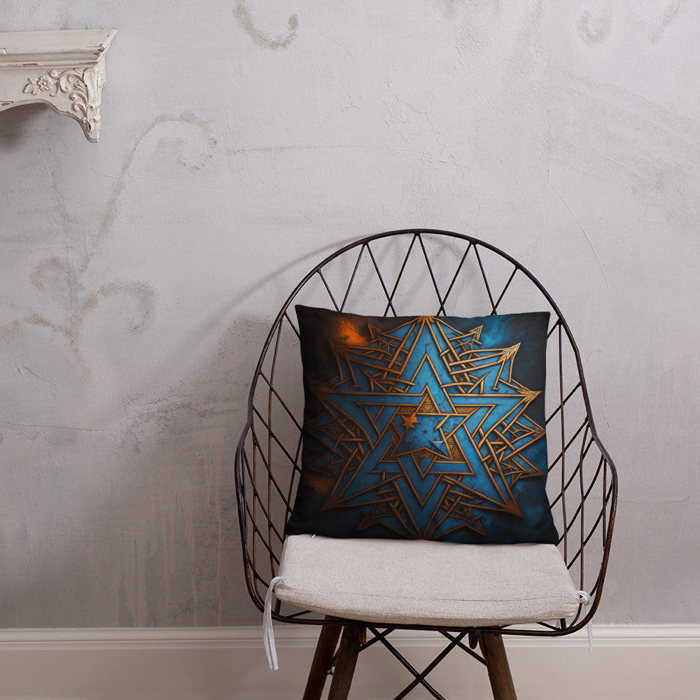 Brave Honor | Star of David | Pillow Case