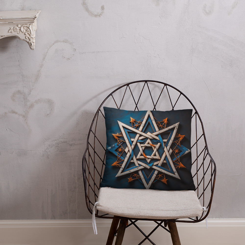 Brave Honor | Star of David | Pillow Case