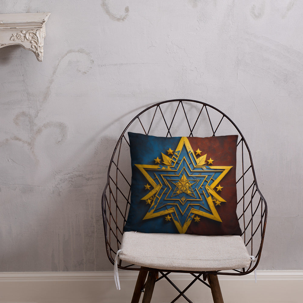 Brave Honor | Star of David | Pillow Case