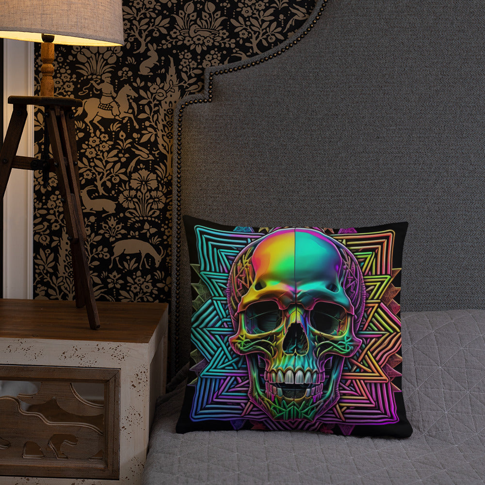 Cromo Skull | Star of David | Pillow Case