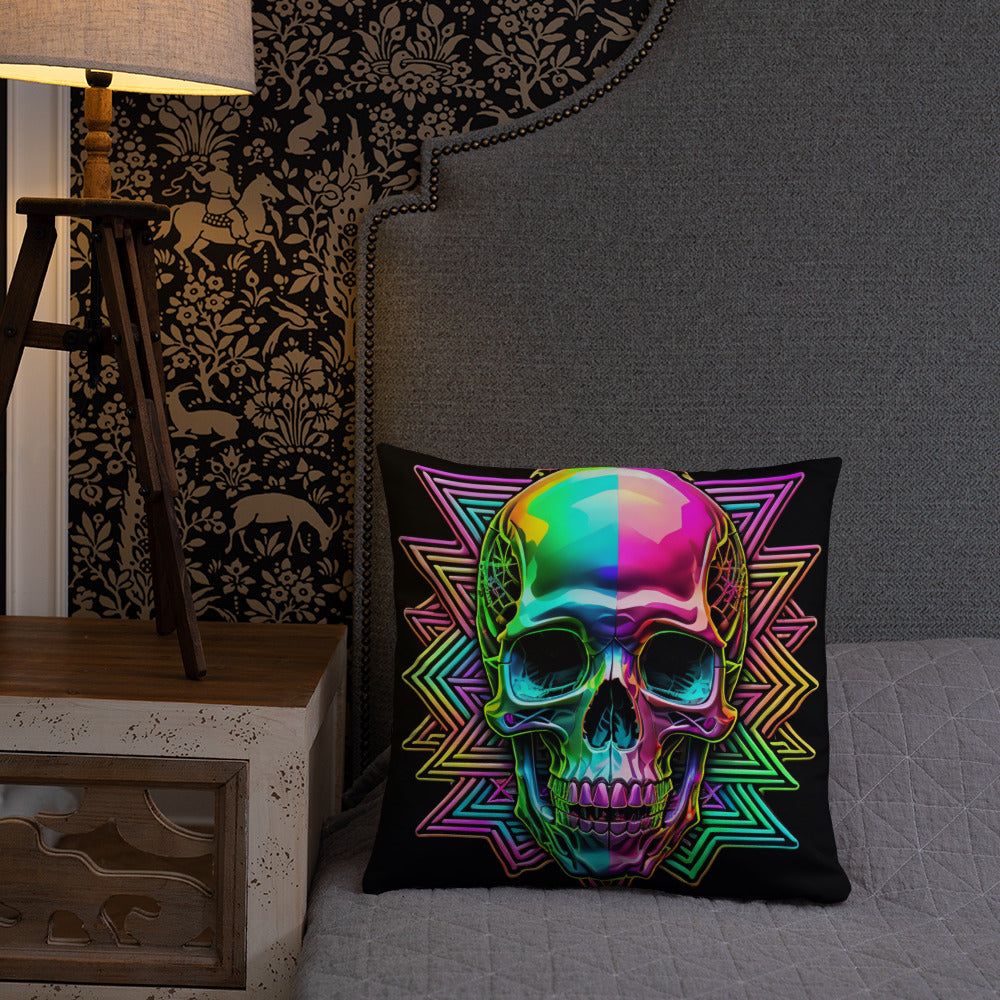 Cromo Skull | Star of David | Pillow Case