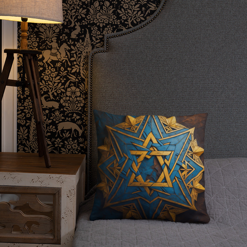 Brave Honor | Star of David | Pillow Case