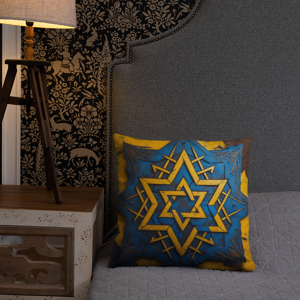 Brave Honor | Star of David | Pillow Case