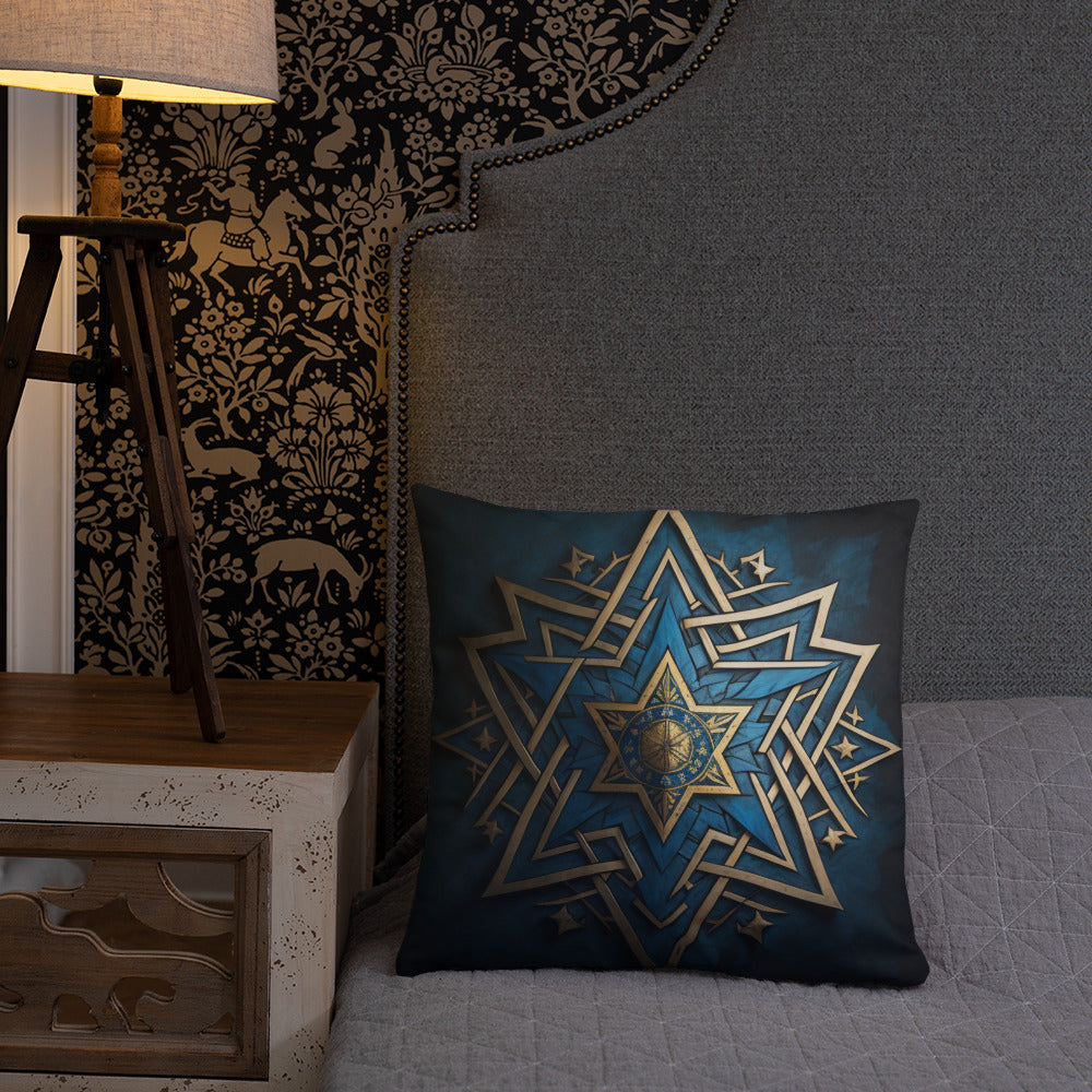 Brave Honor | Star of David | Pillow Case