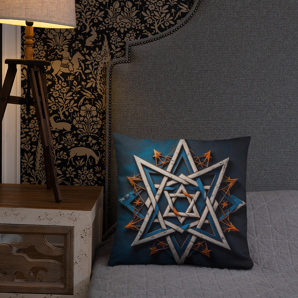 Brave Honor | Star of David | Pillow Case