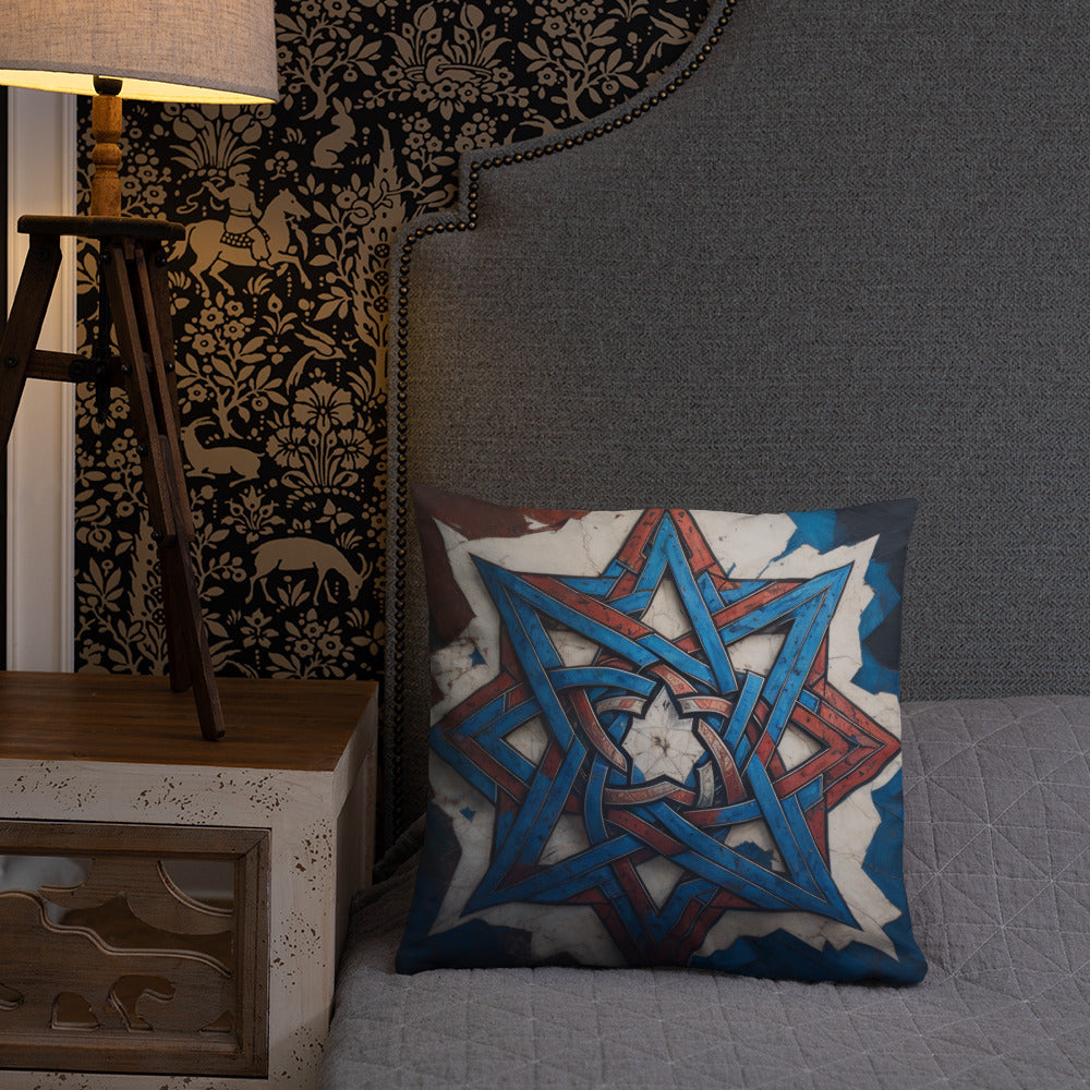 Brave Honor | Star of David | Pillow Case