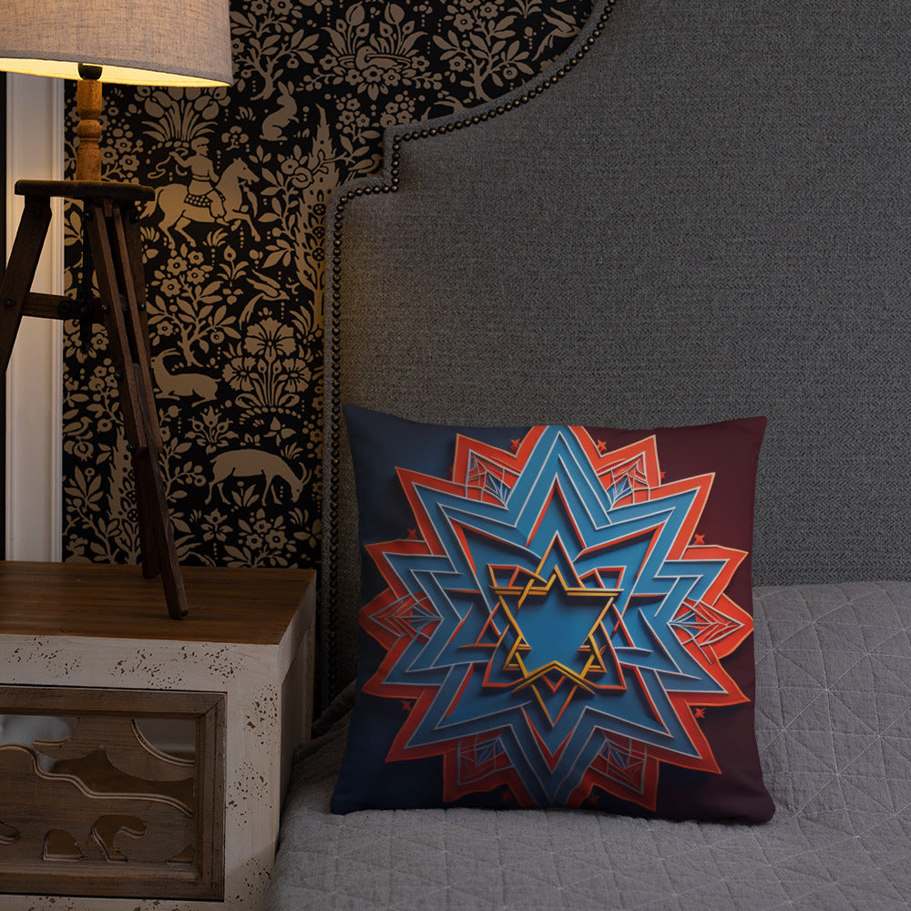Brave Honor | Star of David | Pillow Case
