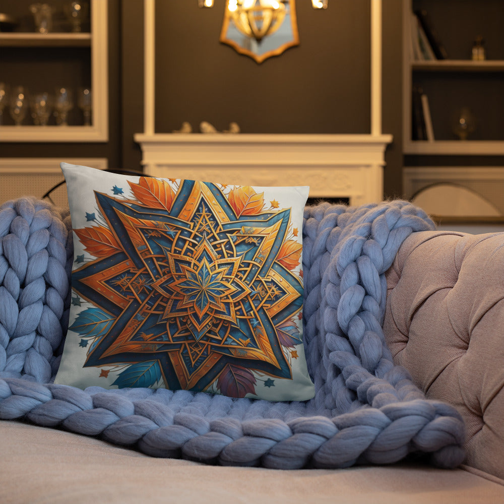 Vibrant Song | Star of David | Pillow Case