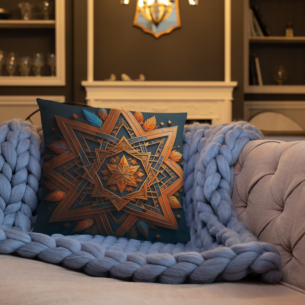 Vibrant Song | Star of David | Pillow Case