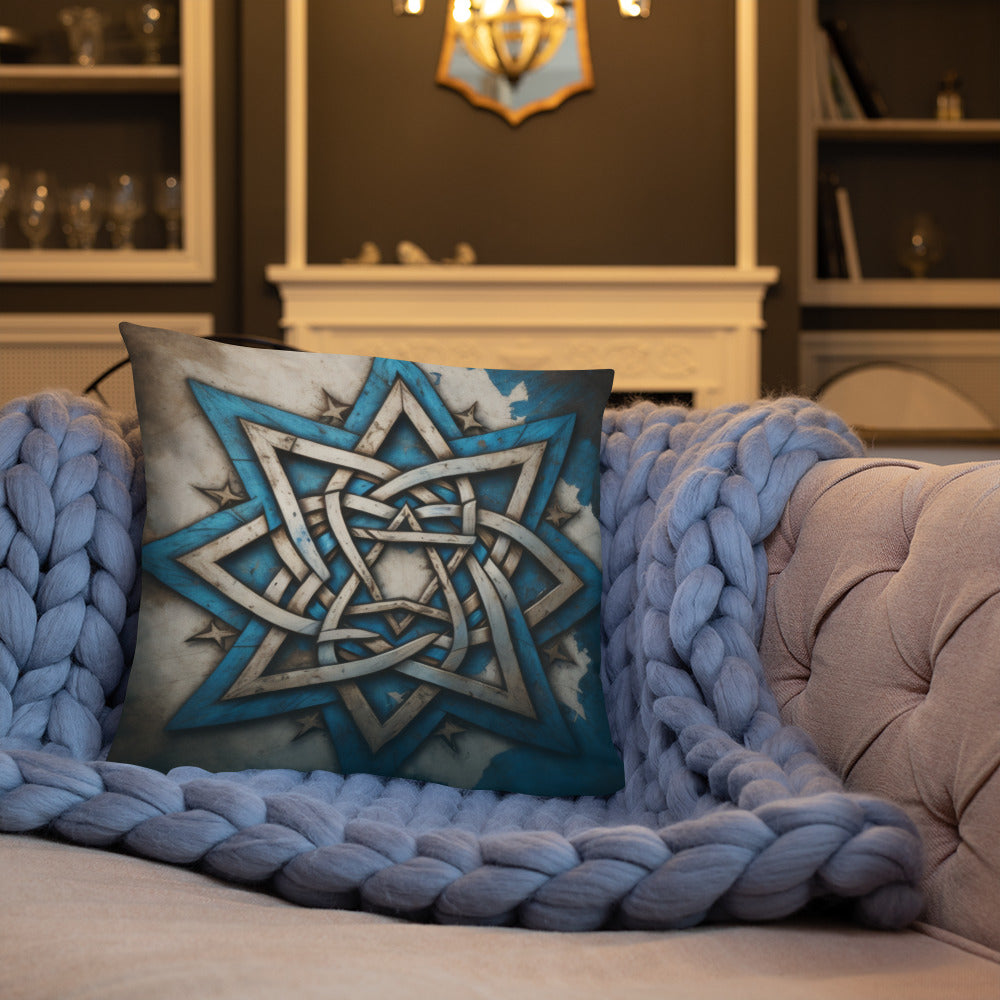 Brave Honor | Star of David | Pillow Case