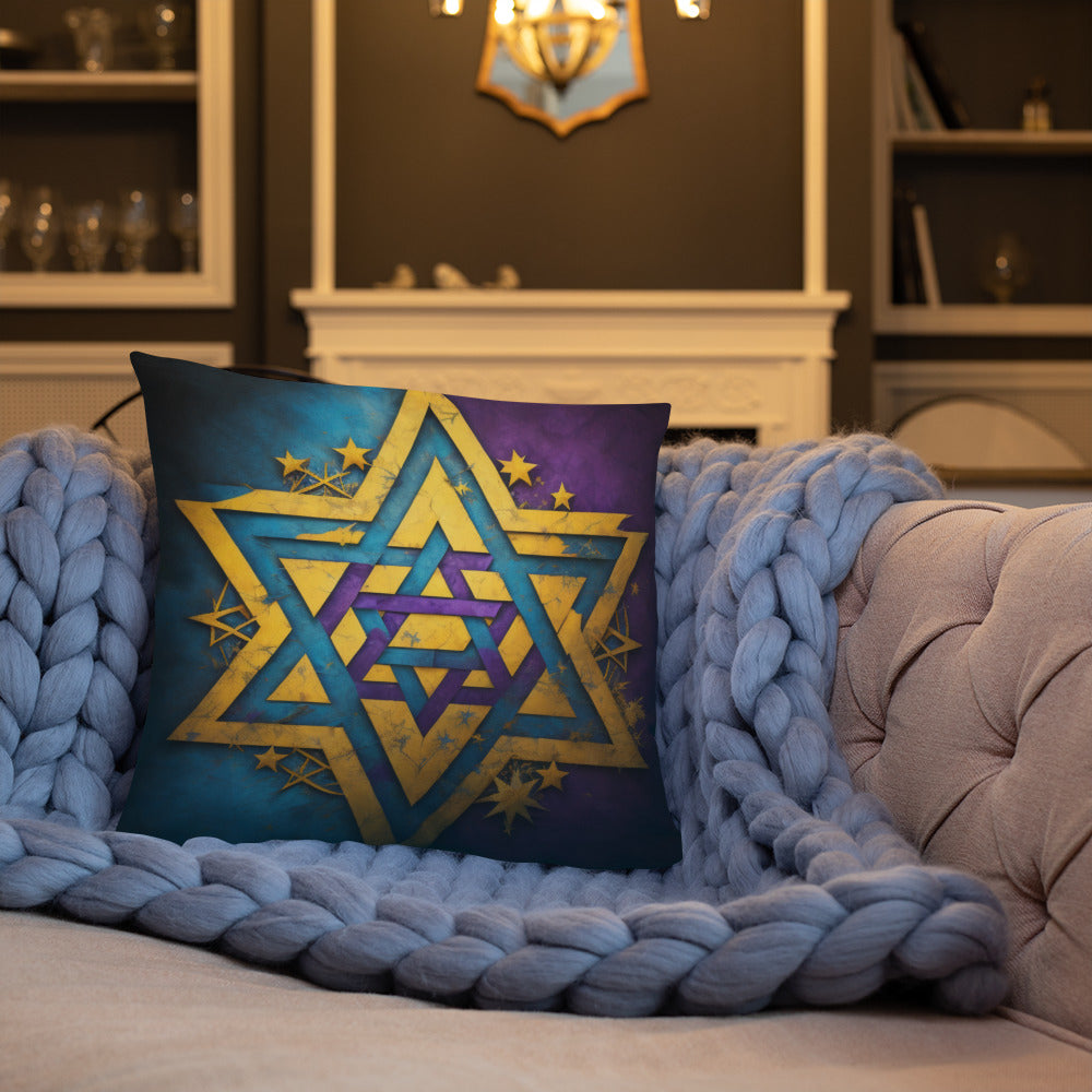 Brave Honor | Star of David | Pillow Case