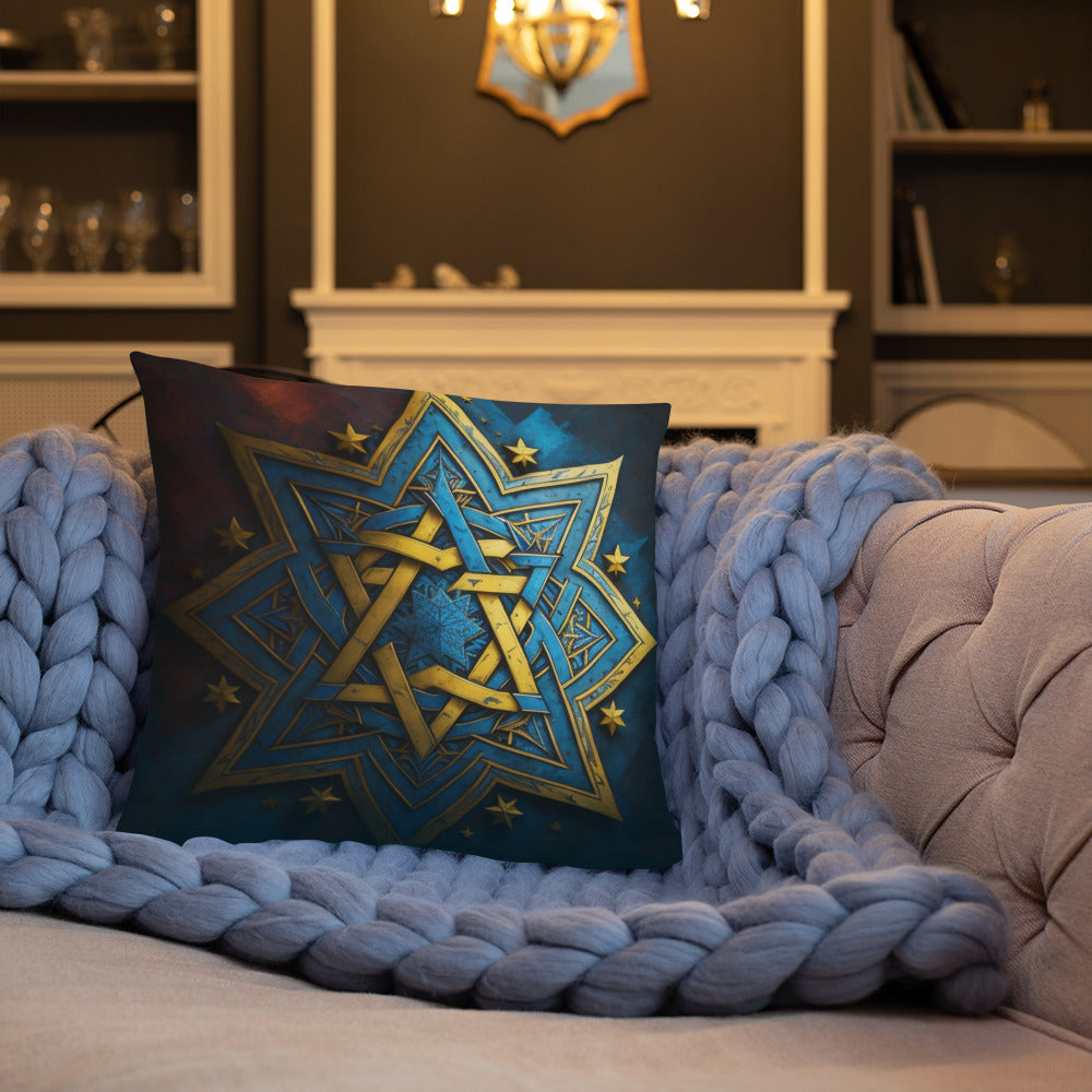 Brave Honor | Star of David | Pillow Case