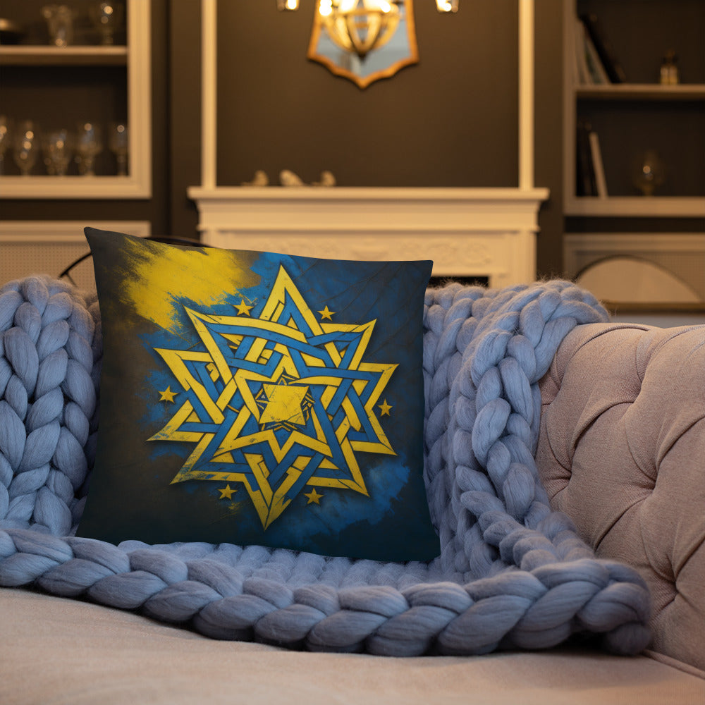Brave Honor | Star of David | Pillow Case