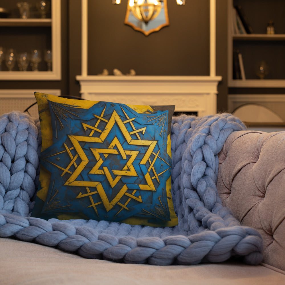 Brave Honor | Star of David | Pillow Case
