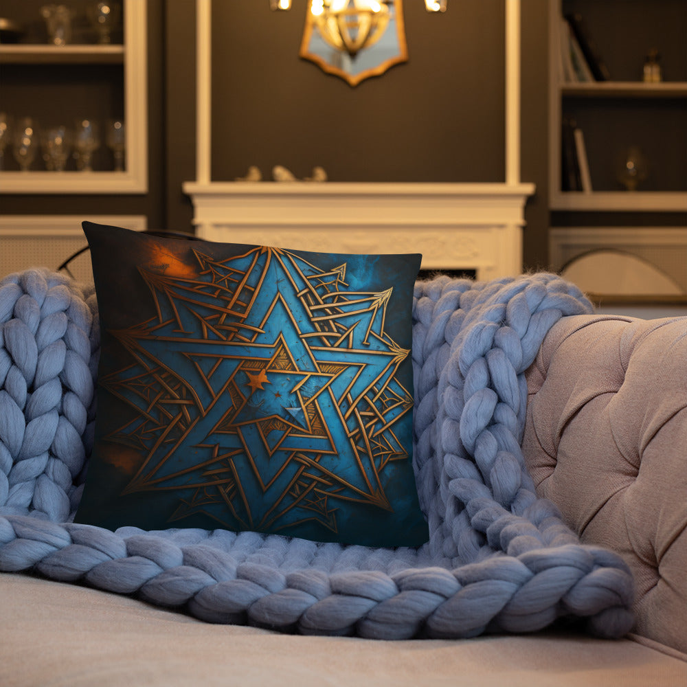 Brave Honor | Star of David | Pillow Case