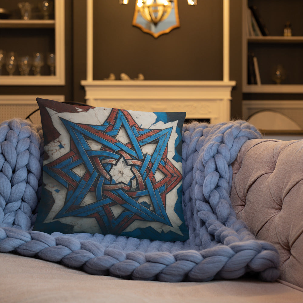 Brave Honor | Star of David | Pillow Case