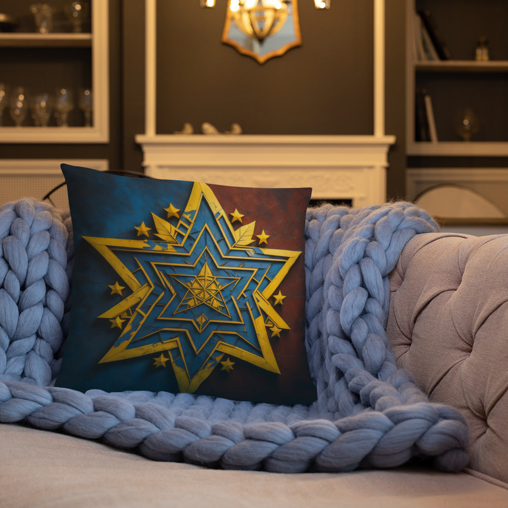 Brave Honor | Star of David | Pillow Case