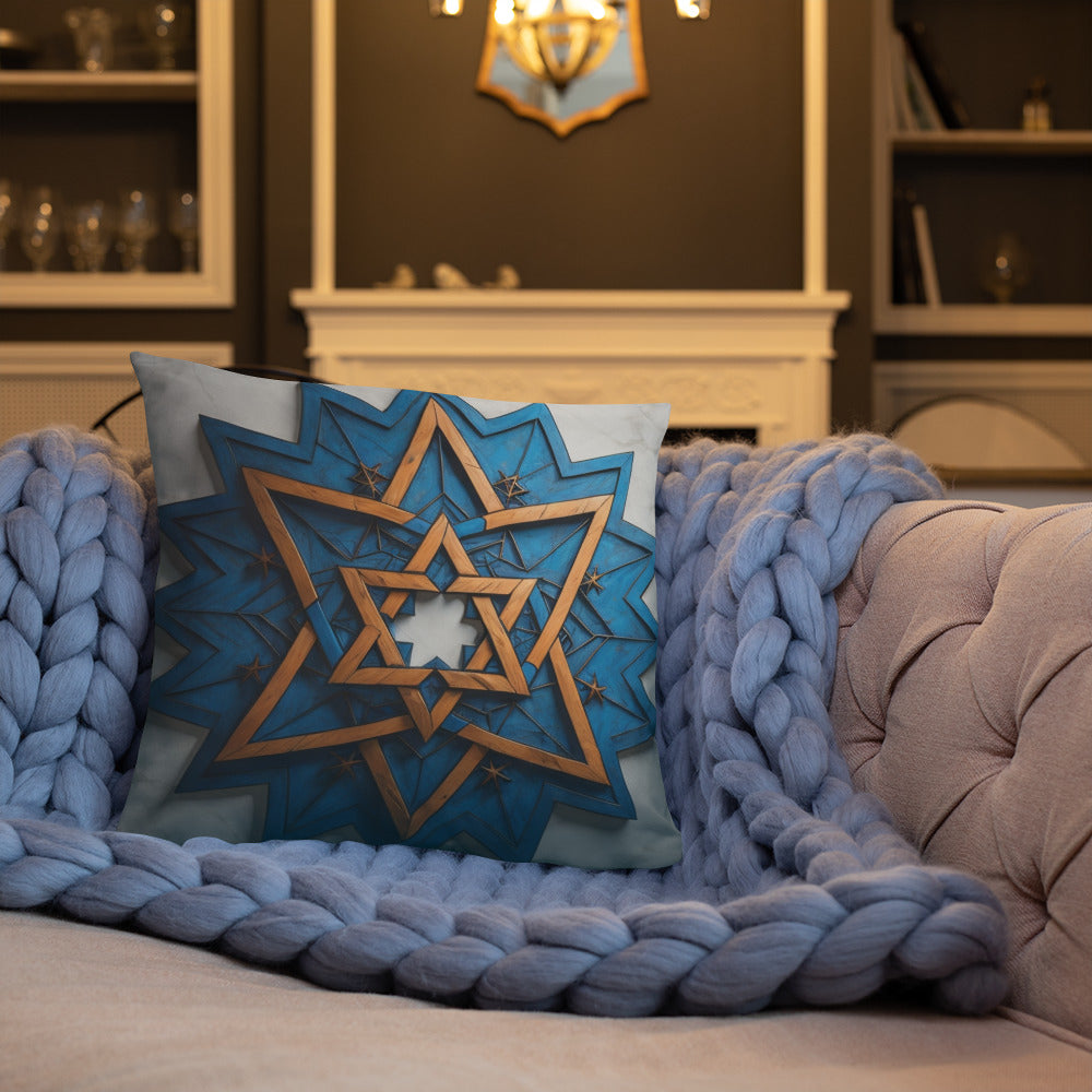 Brave Honor | Star of David | Pillow Case