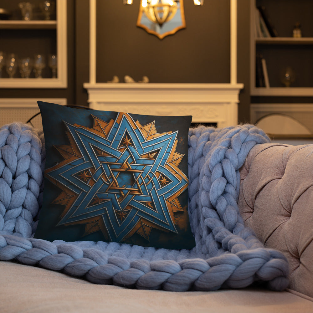 Brave Honor | Star of David | Pillow Case