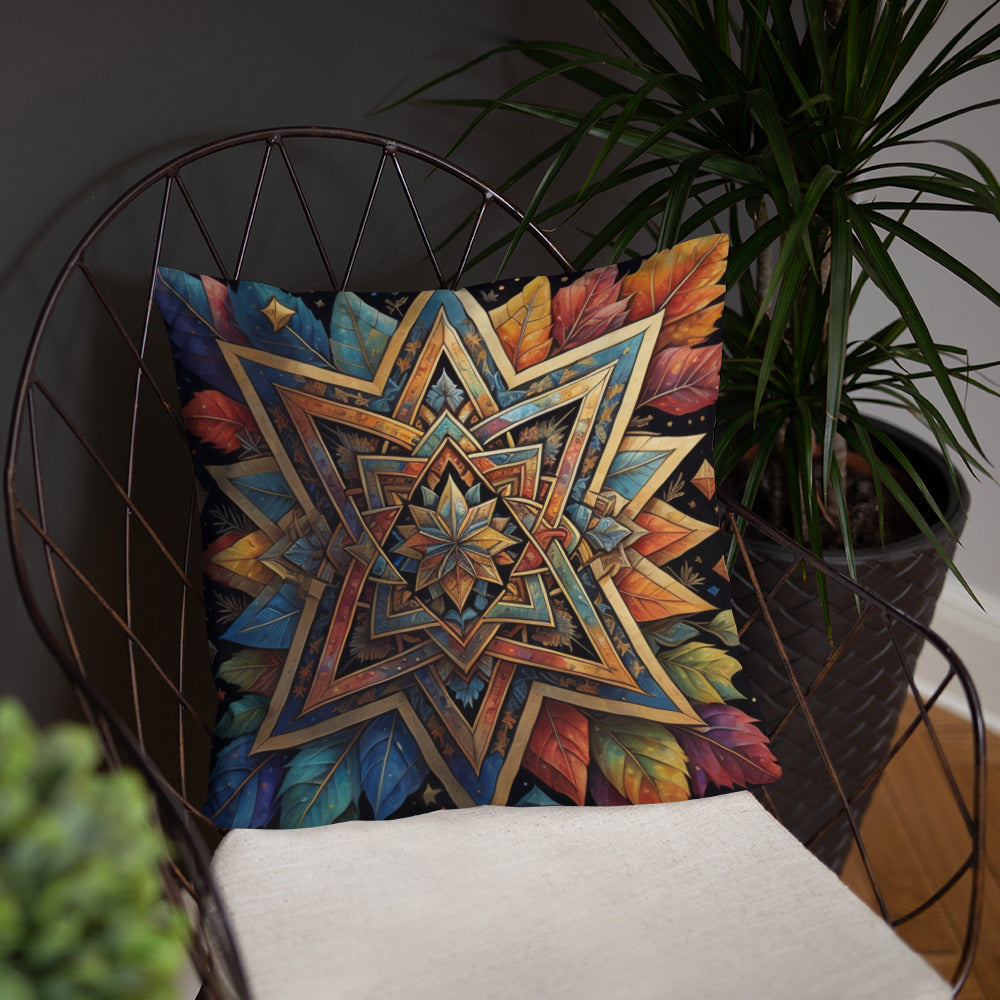 Vibrant Song | Star of David | Pillow Case