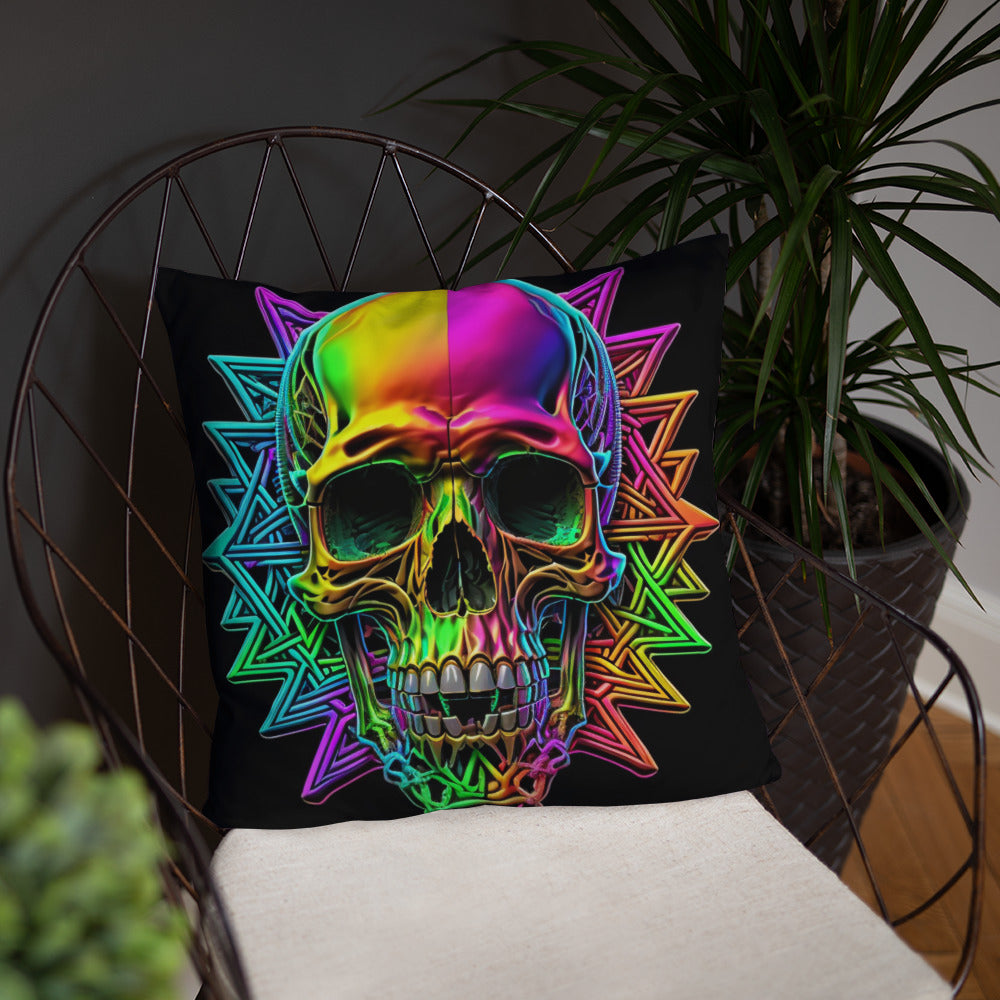 Cromo Skull | Star of David | Pillow Case