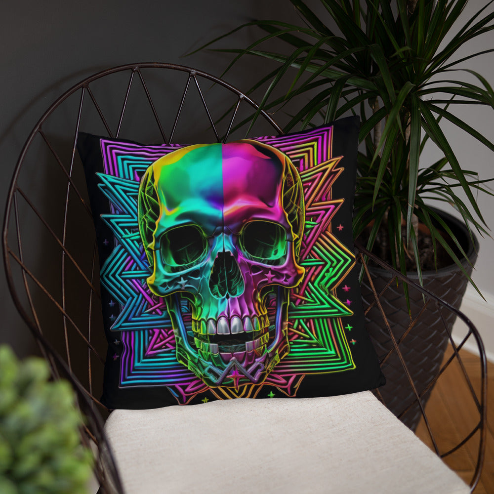 Cromo Skull | Star of David | Pillow Case