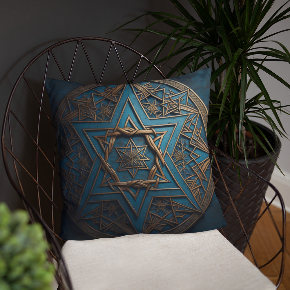 Brave Honor | Star of David | Pillow Case