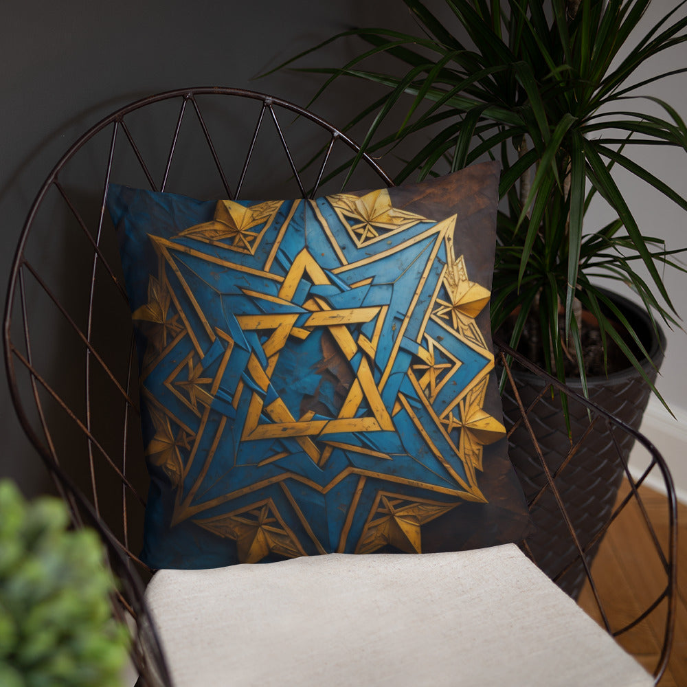 Brave Honor | Star of David | Pillow Case