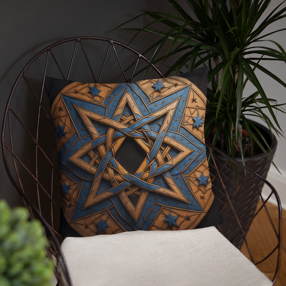 Brave Honor | Star of David | Pillow Case