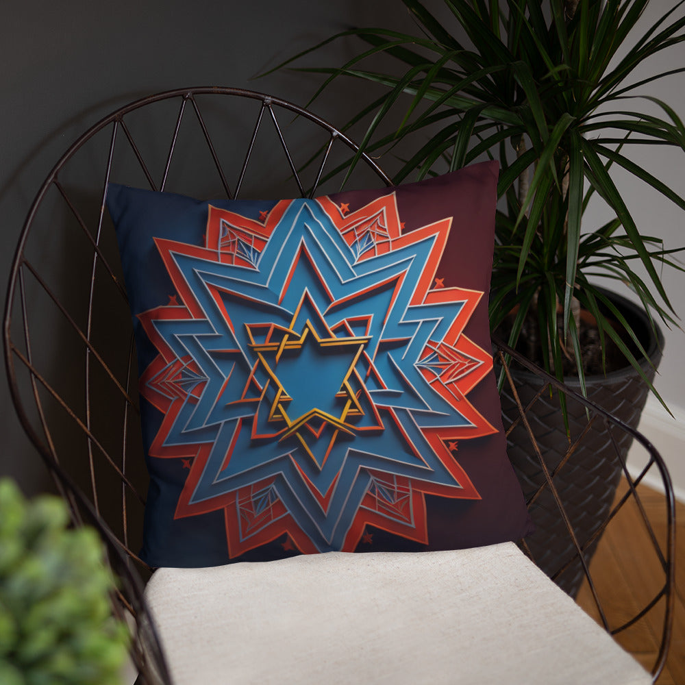 Brave Honor | Star of David | Pillow Case