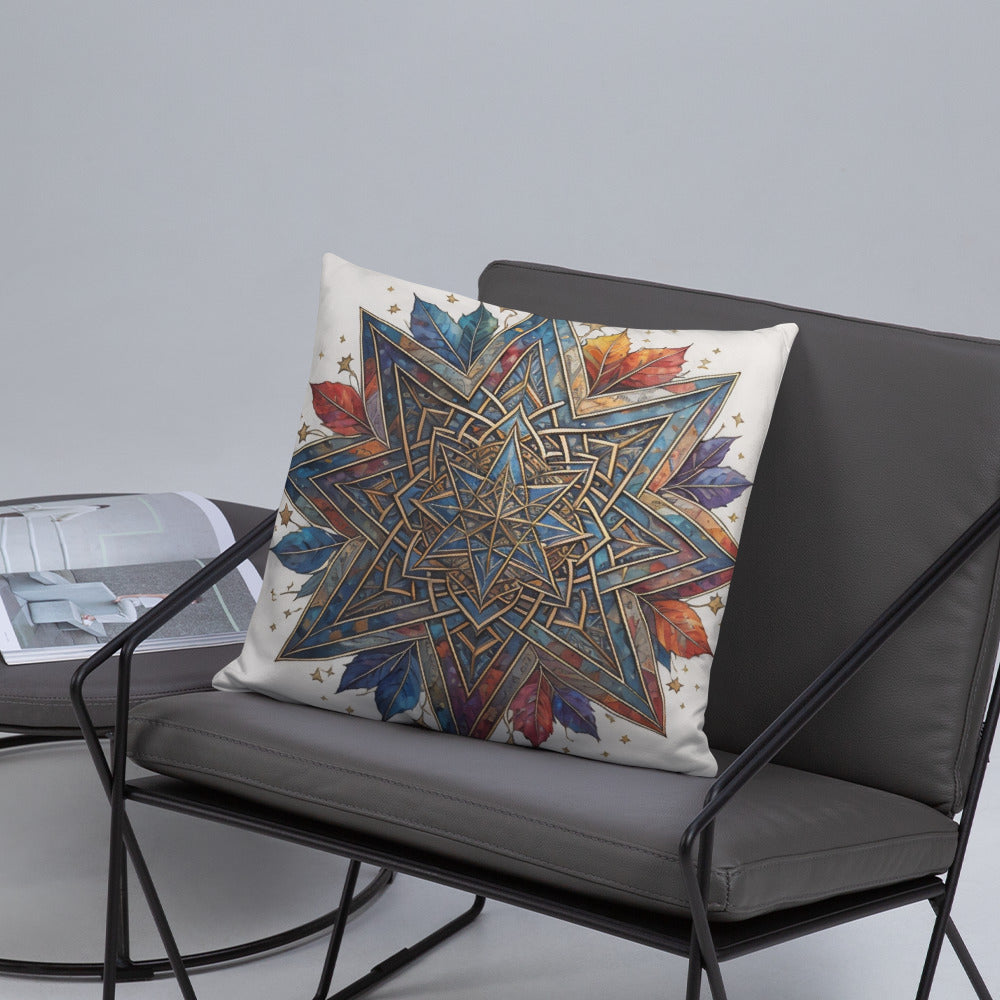 Vibrant Song | Star of David | Pillow Case