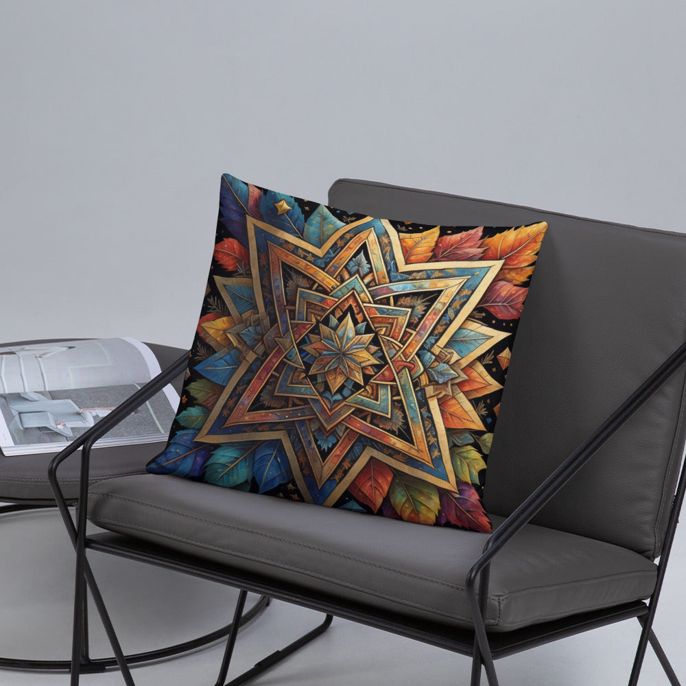 Vibrant Song | Star of David | Pillow Case
