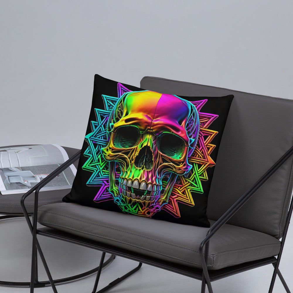Cromo Skull | Star of David | Pillow Case
