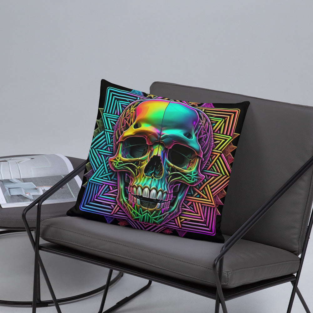 Cromo Skull | Star of David | Pillow Case