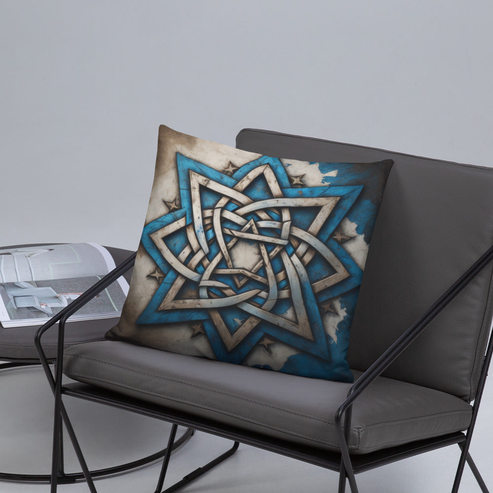 Brave Honor | Star of David | Pillow Case